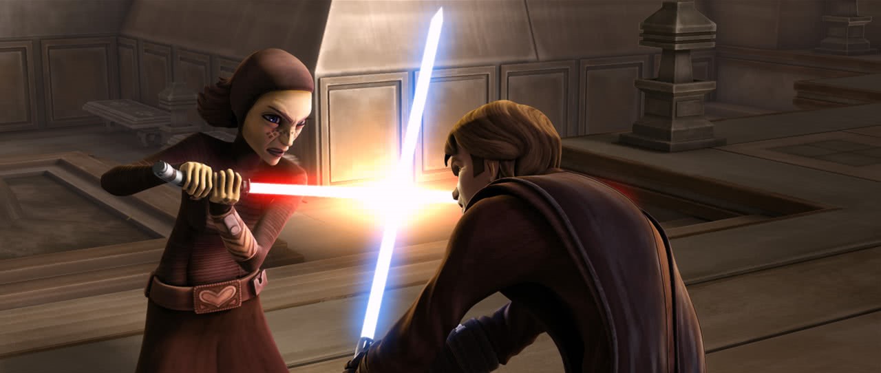 i honestly think if qui gon jinn survived and properly trained anakin,  anakin would have had a purple lightsaber : r/StarWars